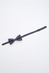 Junior Navy Paisley Bow Tie